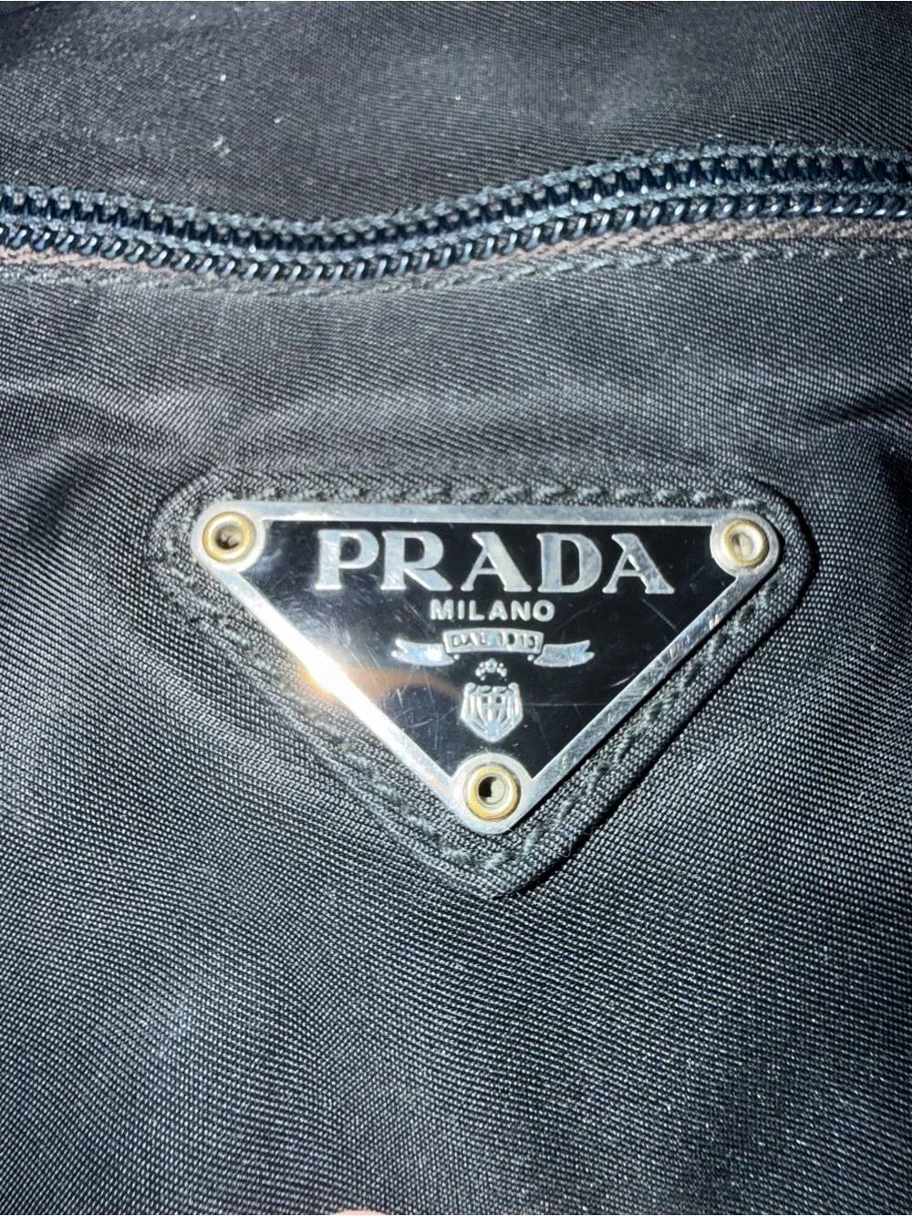 Authentic Prada nylon crossbody